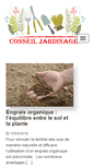 Mobile Screenshot of conseil-jardinage.com